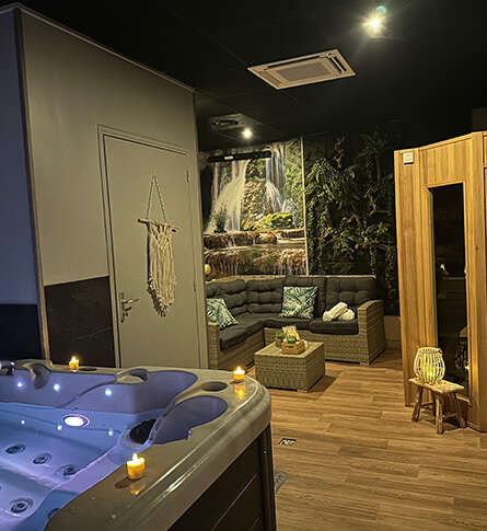 Soin bien-être Accès Spa NATURE 4 Pers.1h30